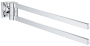Держатель для полотенца GROHE Allure двойной, хром (40342001)