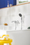 Душевой набор GROHE Vitalio Start, 1 режим, 1750 мм, 5,6 л/мин, хром (27944000)