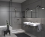 Смеситель для душа GROHE Eurocube, суперсталь (23145DC0)