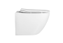 Унитаз Aquatek ВЕГА подвесной с сиденьем с микролифтом, матовый белый AQ1905-MW
