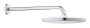 Верхний душ GROHE Tempesta 250, 9,5 л/мин, 1 режим, 380 мм, хром/белый (26668000)