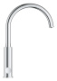 Смеситель для кухонной мойки GROHE Blue Pure BauCurve с функцией фильтрации, без фильтра в комплекте, хром (31723000)
