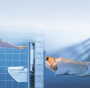 Комплект инсталляции для унитаза GROHE Rapid SL 3 в 1 с панелью смыва Skate Air, хром (38721001)