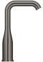 Смеситель для раковины GROHE Essence с донным клапаном, L-size, темный графит глянцевый (24174A01)