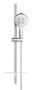 Душевой гарнитур GROHE RainShower SmartActive 130 с мыльницей, душевая штанга 600 мм, хром (26575000)