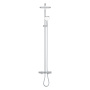Душевая система GROHE Tempesta System 250 Cube с термостатом для ванны, хром (26691001/U1), уцененный товар