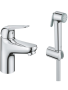 Смеситель для раковины GROHE EuroPro с гигиеническим душем, хром (24264001)