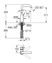 Смеситель для раковины GROHE Essence, хром (23541001)