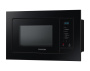 Микроволновая печь Samsung MS23A7118AK/BW Bespoke со стеклянной панелью, 23 л, черный