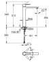 Смеситель для раковины GROHE Lineare, XL-Size, суперсталь (23405DC1)