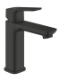 Смеситель для раковины GROHE Cubeo с донным клапанном, M-size, матовый черный (1017522430)