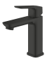 Смеситель для раковины GROHE Cubeo с донным клапанном, M-size, матовый черный (1017522430)