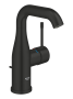 Смеситель для раковины GROHE Essence с донным клапаном, M-size, матовый черный (234622431)