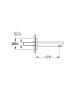 Излив для ванны GROHE Eurosmart Cosmopolitan, хром (13261000)