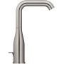 Смеситель для раковины GROHE Essence с донным клапаном, L-Size, темный графит матовый (24174AL1)
