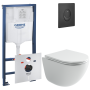 Комплект инсталляции GROHE Rapid SL 3 в 1 с унитазом Тренд CN4008T и звукоизоляционным комплектом (NW0793)