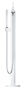 Внешняя часть смесителя для ванны GROHE Eurocube Joy, хром (23667001)