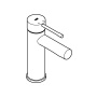 Смеситель для раковины GROHE Essence, S-size, хром (34294001)