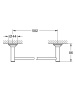 Держатель для полотенца GROHE Essentials Authentic 626 мм, хром (40653001)