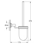 Туалетный ёршик GROHE Essentials Authentic с держателем, хром/белый (40658001)