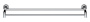 Двойной держатель для полотенца GROHE Essentials Authentic, хром (40654001)