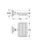 Полочка-решетка GROHE Essentials Authentic, S-Size, хром (40659001)