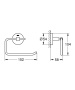 Держатель для туалетной бумаги, GROHE BauCosmopolitan, хром, (40457001)