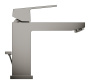 Смеситель для раковины GROHE Eurocube с донным клапаном, темный графит матовый (23445AL0)
