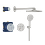 Душевая система GROHE Grohtherm SmartControl с термостатом для душа, суперсталь (34863DC0)