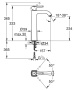 Смеситель для раковины GROHE Grandera, XL-Size, хром/золото (23313IG0)