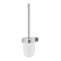 Туалетный ёршик GROHE Essentials Cube с держателем, суперсталь (40513DC1)