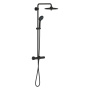 Душевая система GROHE Euphoria System 260 с термостатом для душа, фантомный чёрный (27615KF2)