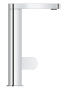 Смеситель для раковины GROHE Plus, с донным клапаном, L-size, хром (23873004)