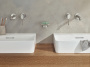 Внешняя часть смесителя для раковины GROHE Essence скрытого монтажа, на 2 отверстия, M-Size, суперсталь (29192DC1)