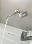 Внешняя часть смесителя для раковины GROHE Essence скрытого монтажа, на 2 отверстия, M-Size, суперсталь (29192DC1)