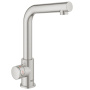 Комплект для кухни GROHE Red Mono с L-образным вентилем, бойлером M-Size и фильтром, суперсталь (30339DC1)