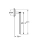 Кольцо для полотенца GROHE BauCosmopolitan, хром (40460001)