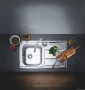 Мойка и смеситель для мойки, GROHE K400, (31570SD0)
