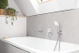 Внешняя часть смесителя для ванны GROHE Eurosmart, хром (24043003)