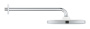 Верхний душ GROHE Tempesta Cube 250, 9,5 л/мин, 1 режим, 380 мм, хром/белый (26687000)