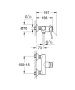 Смеситель для душа GROHE BauClassic, хром (32867000)