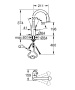 Смеситель для кухни GROHE Zedra с вытяжным душем 2jet, хром (32294001)