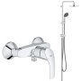 Душевая система GROHE Vitalio Start System 180 Flex со смесителем для душа, хром (NSB0152)
