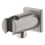 Подключение для душевого шланга GROHE Rainshower с держателем, сатиновая сталь (26659MS0)