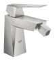 Смеситель для биде GROHE Allure Brilliant с донным клапаном, суперсталь (23117DC0)