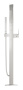 Внешняя часть смесителя для ванны GROHE Allure Brilliant напольного монтажа, суперсталь (23119DC0)