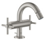 Смеситель для биде GROHE Atrio двухвентильный, суперсталь (24027DC3)