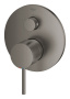 Внешняя часть смесителя для ванны GROHE Atrio на 3 потребителя, темный графит матовый (24096AL3)