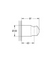 Душевой набор GROHE Tempesta-F, темный графит глянец (27513A01)