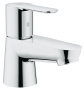 Кран для раковины GROHE BauEdge, без функции смешивания, хром (20421000)